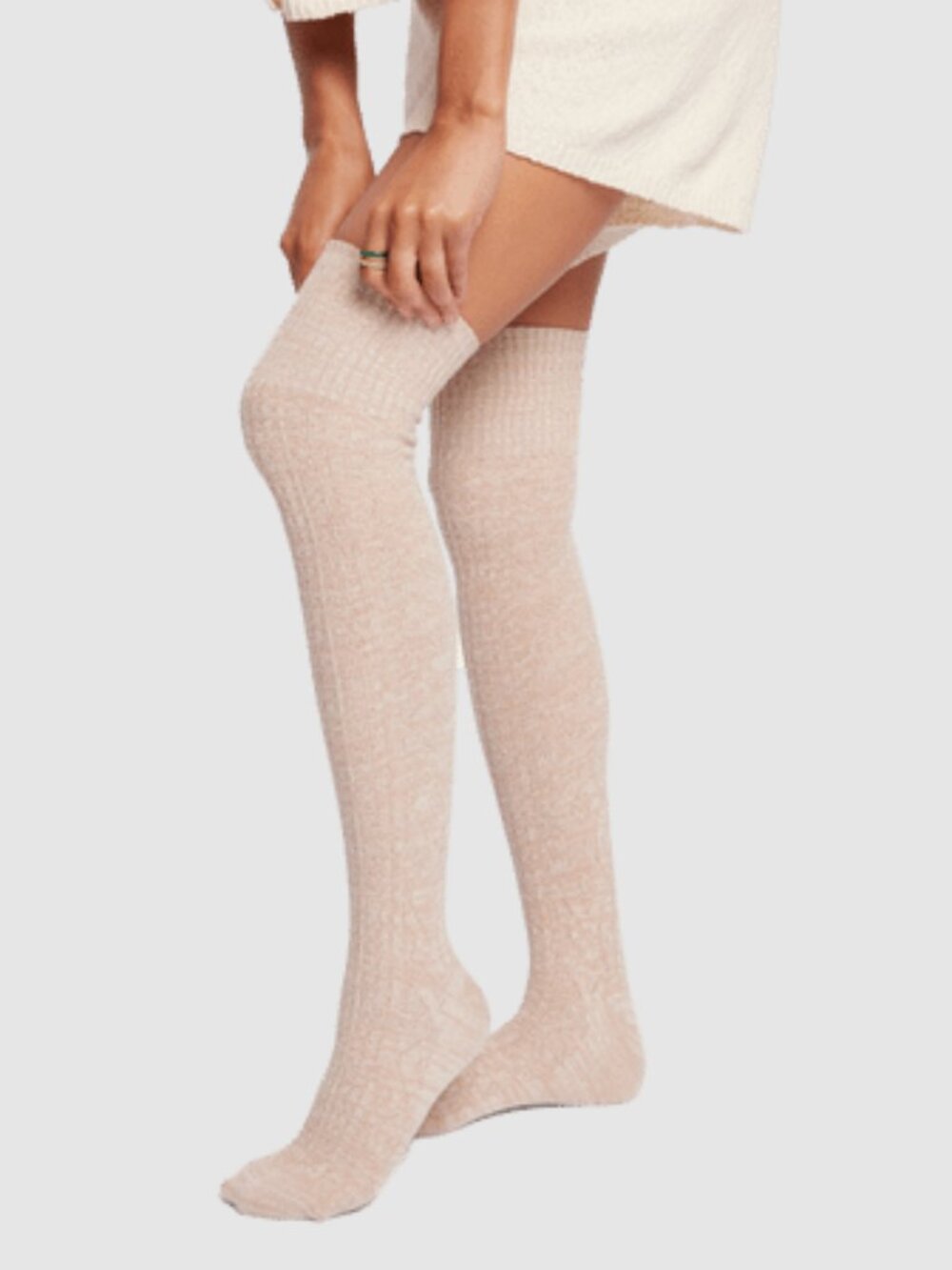 ❣️2/$36 NWT Pudus Over The Knee Sweater Socks Retail Price $25.00